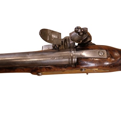 Lot 430 - A late 18th Century Volunteer flintlock Brown...