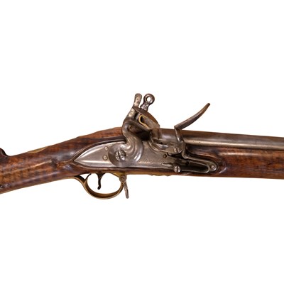 Lot 430 - A late 18th Century Volunteer flintlock Brown...
