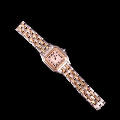 Lot 1450 - A Panthère de Cartier lady's wristwatch,...