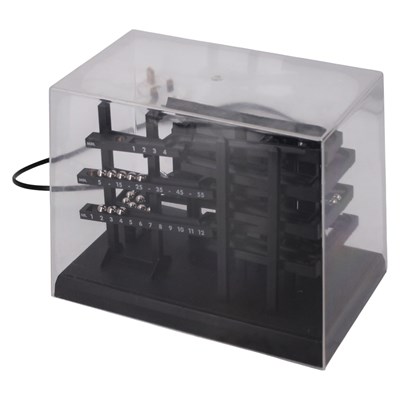 Lot 1667 - A boxed 1970s German Roll-O-Clock electric...