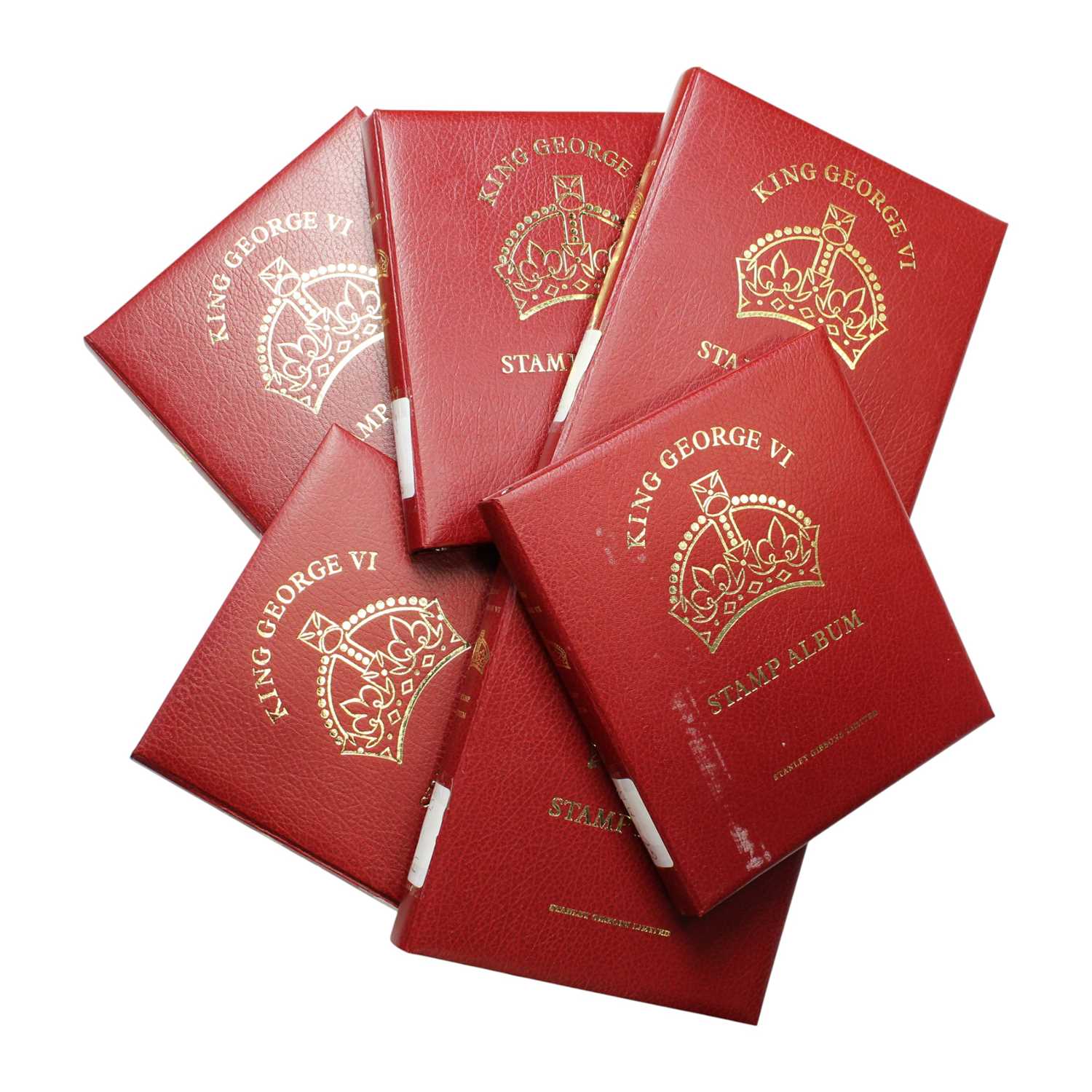 Lot 503 - Six volumes of Stanley Gibbons King George VI...