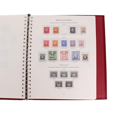 Lot 503 - Six volumes of Stanley Gibbons King George VI...