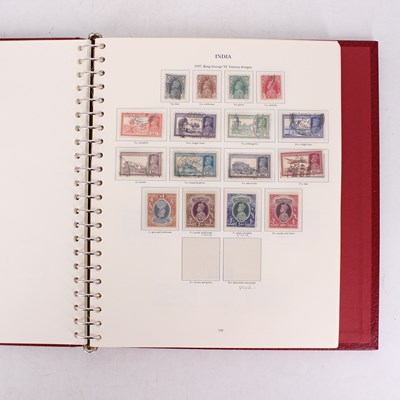 Lot 503 - Six volumes of Stanley Gibbons King George VI...