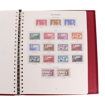 Lot 503 - Six volumes of Stanley Gibbons King George VI...