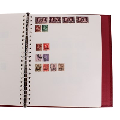 Lot 503 - Six volumes of Stanley Gibbons King George VI...