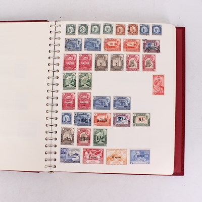 Lot 503 - Six volumes of Stanley Gibbons King George VI...