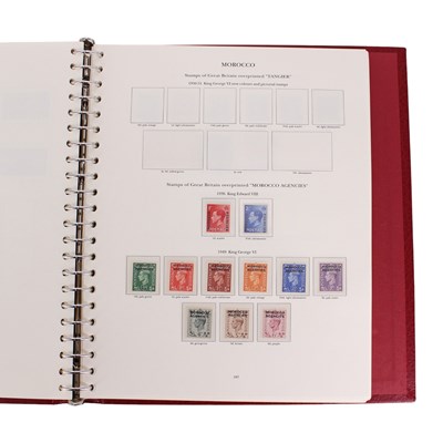Lot 503 - Six volumes of Stanley Gibbons King George VI...