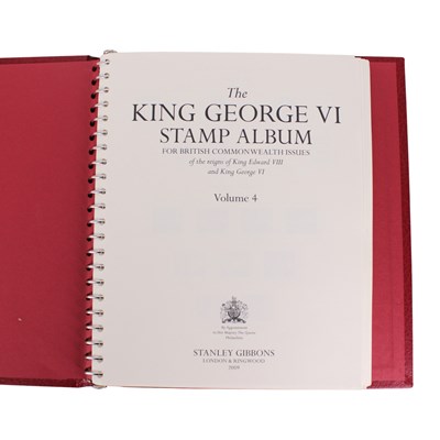 Lot 503 - Six volumes of Stanley Gibbons King George VI...