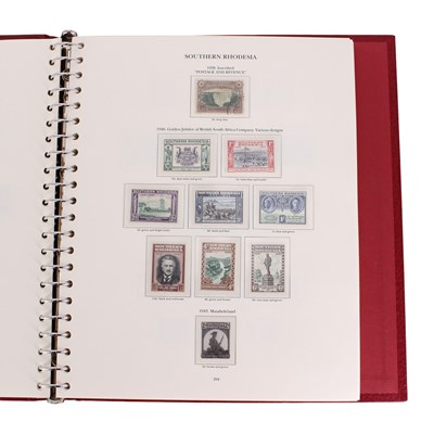 Lot 503 - Six volumes of Stanley Gibbons King George VI...