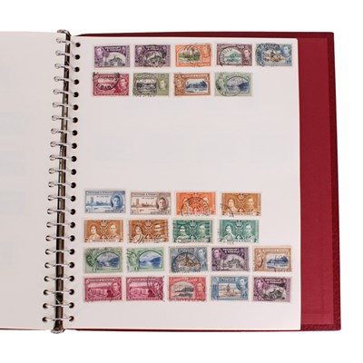Lot 503 - Six volumes of Stanley Gibbons King George VI...