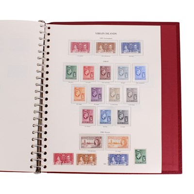 Lot 503 - Six volumes of Stanley Gibbons King George VI...