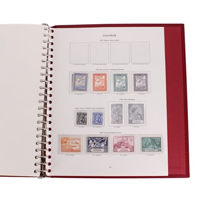 Lot 503 - Six volumes of Stanley Gibbons King George VI...