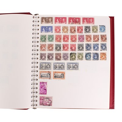 Lot 503 - Six volumes of Stanley Gibbons King George VI...