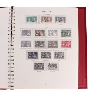 Lot 503 - Six volumes of Stanley Gibbons King George VI...