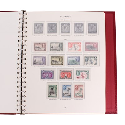 Lot 503 - Six volumes of Stanley Gibbons King George VI...