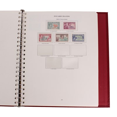 Lot 503 - Six volumes of Stanley Gibbons King George VI...