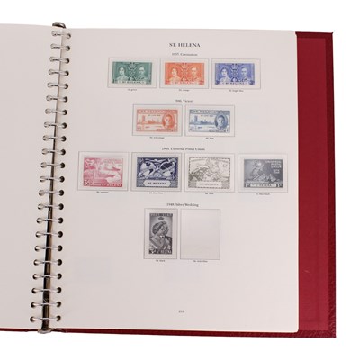 Lot 503 - Six volumes of Stanley Gibbons King George VI...