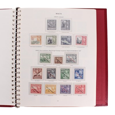 Lot 503 - Six volumes of Stanley Gibbons King George VI...