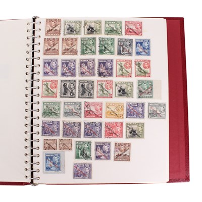 Lot 503 - Six volumes of Stanley Gibbons King George VI...