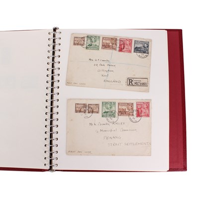 Lot 503 - Six volumes of Stanley Gibbons King George VI...