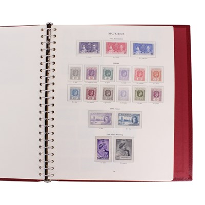 Lot 503 - Six volumes of Stanley Gibbons King George VI...