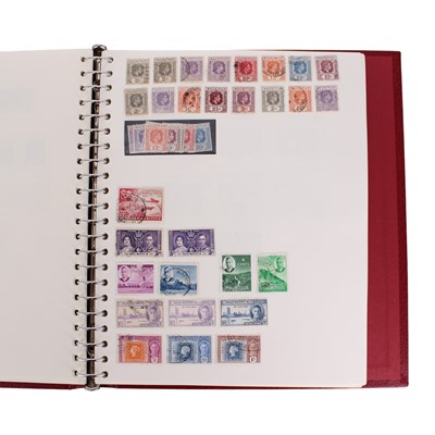 Lot 503 - Six volumes of Stanley Gibbons King George VI...