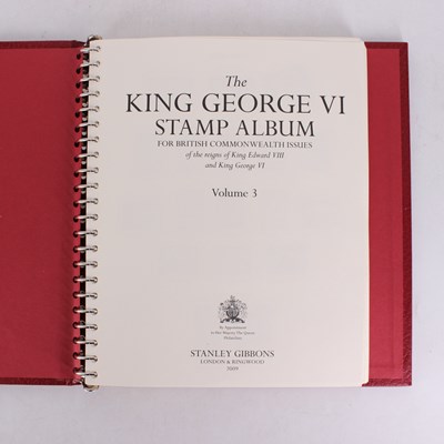 Lot 503 - Six volumes of Stanley Gibbons King George VI...