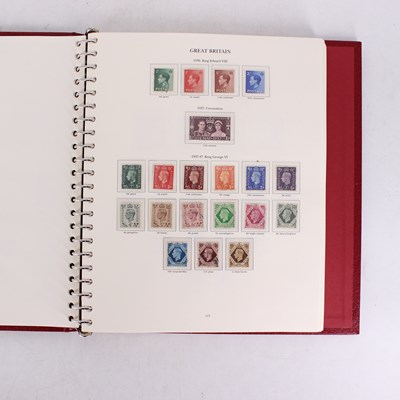 Lot 503 - Six volumes of Stanley Gibbons King George VI...