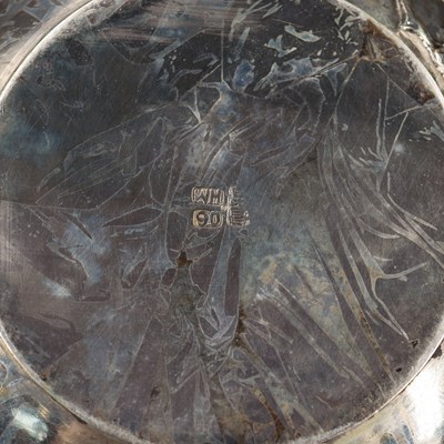 Lot 1325 - An early 20th Century Hong Kong silver...
