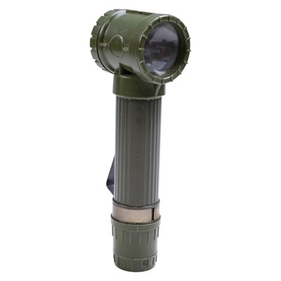 Lot 404 - A British military olive green dual-lens map...