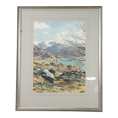Lot 1555 - Richard Alred (b1947) "Towards Red Pike and...