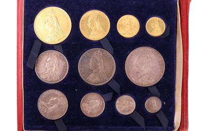 Lot 962 - A Queen Victoria 1887 Jubilee eleven-coin...