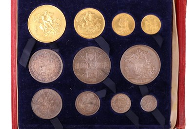 Lot 962 - A Queen Victoria 1887 Jubilee eleven-coin...