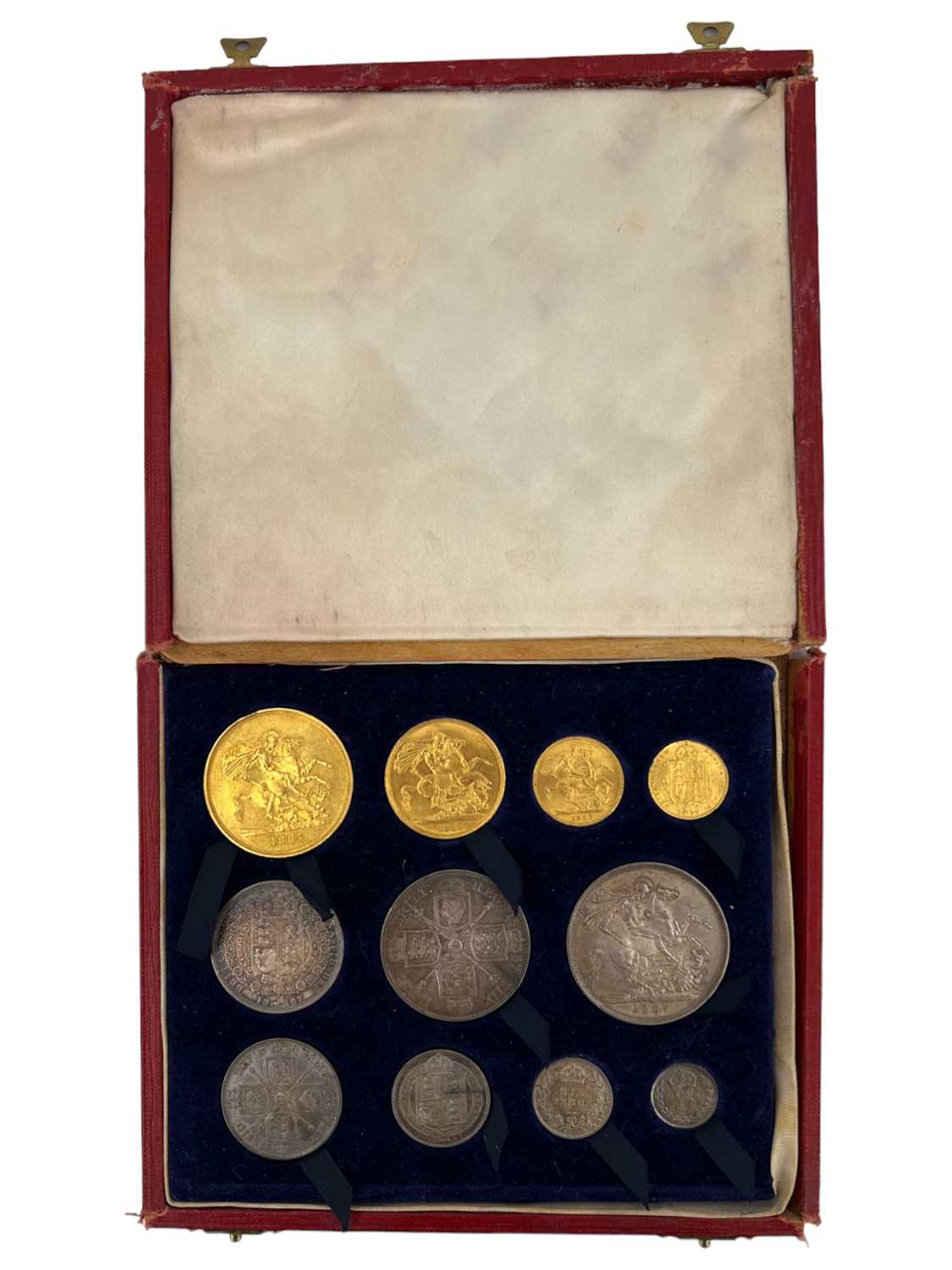 Lot 962 - A Queen Victoria 1887 Jubilee eleven-coin...