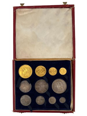 Lot 962 - A Queen Victoria 1887 Jubilee eleven-coin...
