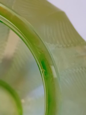 Lot 921 - A 1930s Rene Lalique "Biskra" glass vase,...