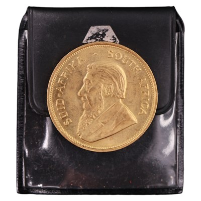 Lot 982 - A 1974 South Africa gold Krugerrand, 1 oz
