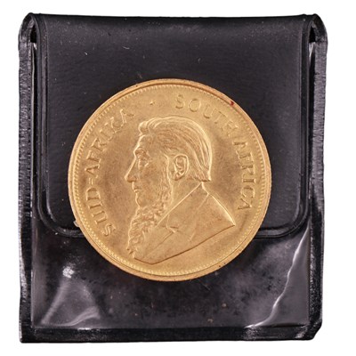 Lot 983 - A 1974 South Africa gold Krugerrand, 1 oz