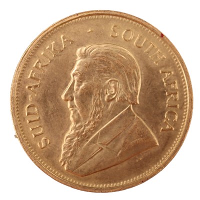 Lot 983 - A 1974 South Africa gold Krugerrand, 1 oz