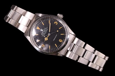 Lot 1122 - A Rolex Perpetual Oyster Explorer wristwatch,...