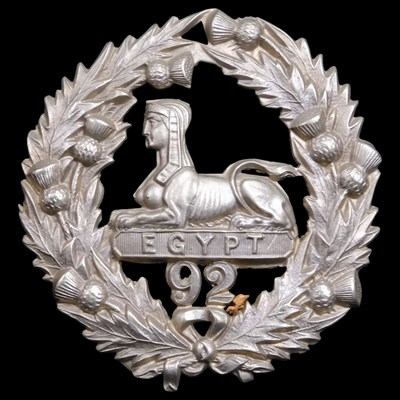 Lot 27 - A Victorian 92nd (Gordon Highlanders) Regiment...