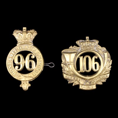 Lot 30 - A Victorian Bombay Light Infantry cap badge...