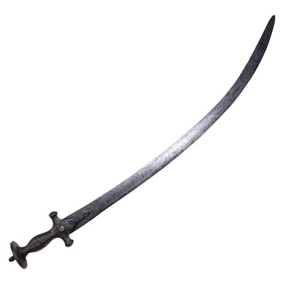 Lot 456 - An 18th-19th Century Indian tulwar sword, 89 cm