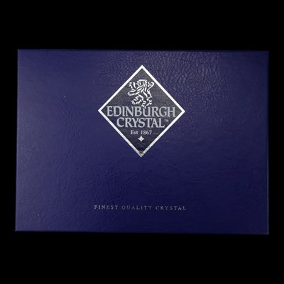 Lot 932 - A boxed set of six Edinburgh Crystal tumblers