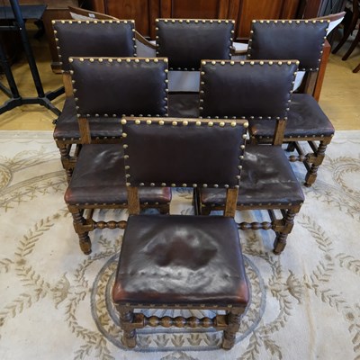 Lot 1611 - A set of six quality reproduction Cromwellian...
