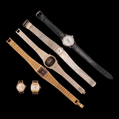 Lot 1461 - A small quantity of ladies' wristwatches,...