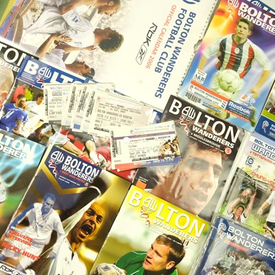 Lot 524 - A quantity of Bolton Wanderers Football Club...