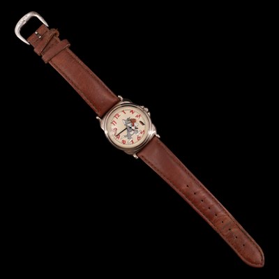 Lot 1457 - A 1990s Fossil Tom and Jerry wristwatch, for...