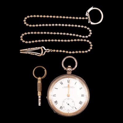 Lot 1458 - A George V silver Acme Lever pocket watch by H...
