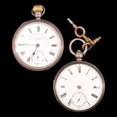 Lot 1486 - An Edwardian Fattorini and Sons silver pocket...